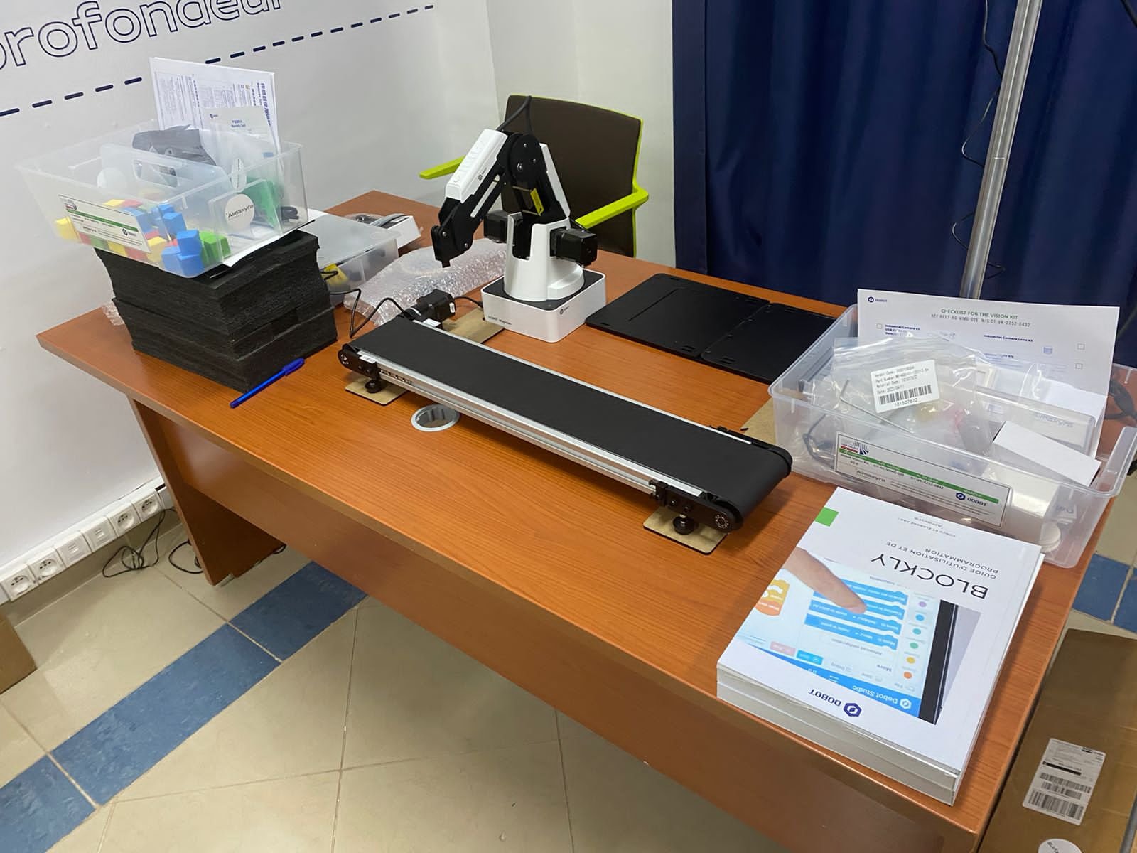 plateforme robotique Industrie 4.0
