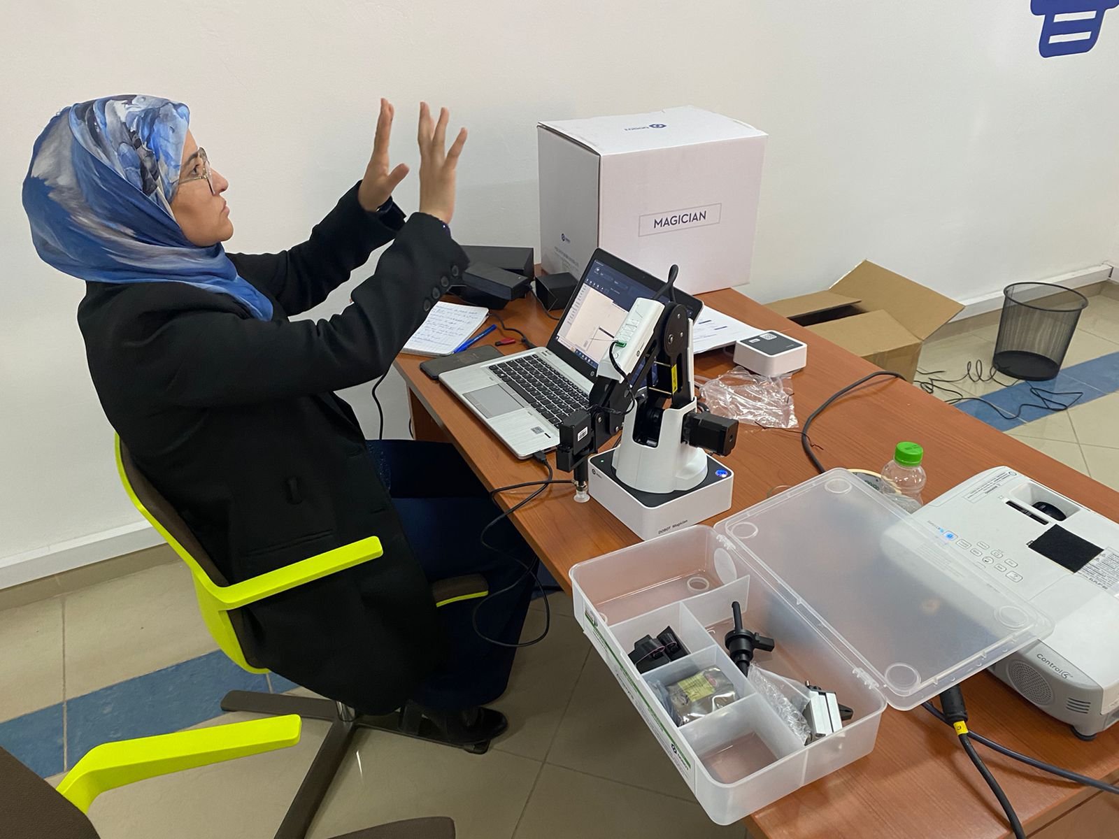 plateforme robotique Industrie 4.0